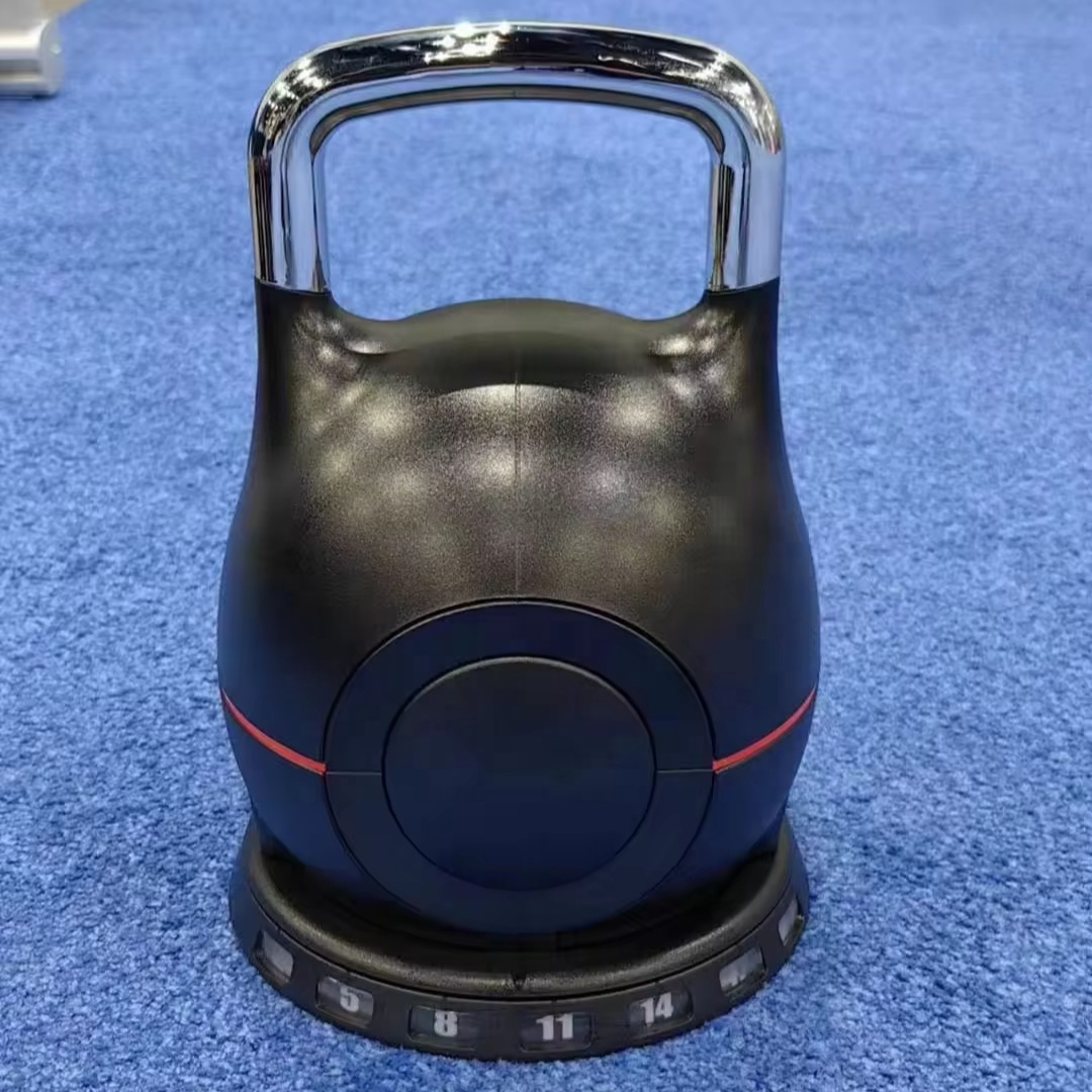 Dumbbell Set - 7가지 기능을 갖춘 조절식 케틀벨 그립,