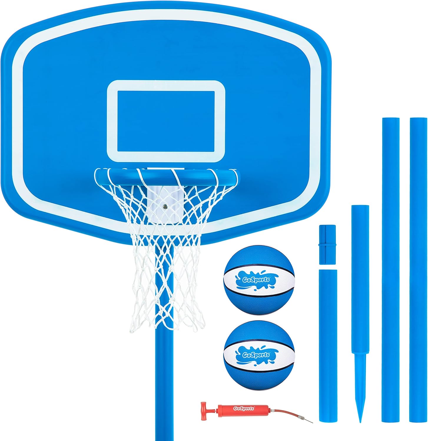 Basketball Hoop - 지상 수영장 농구대 게임 세트 (수영장