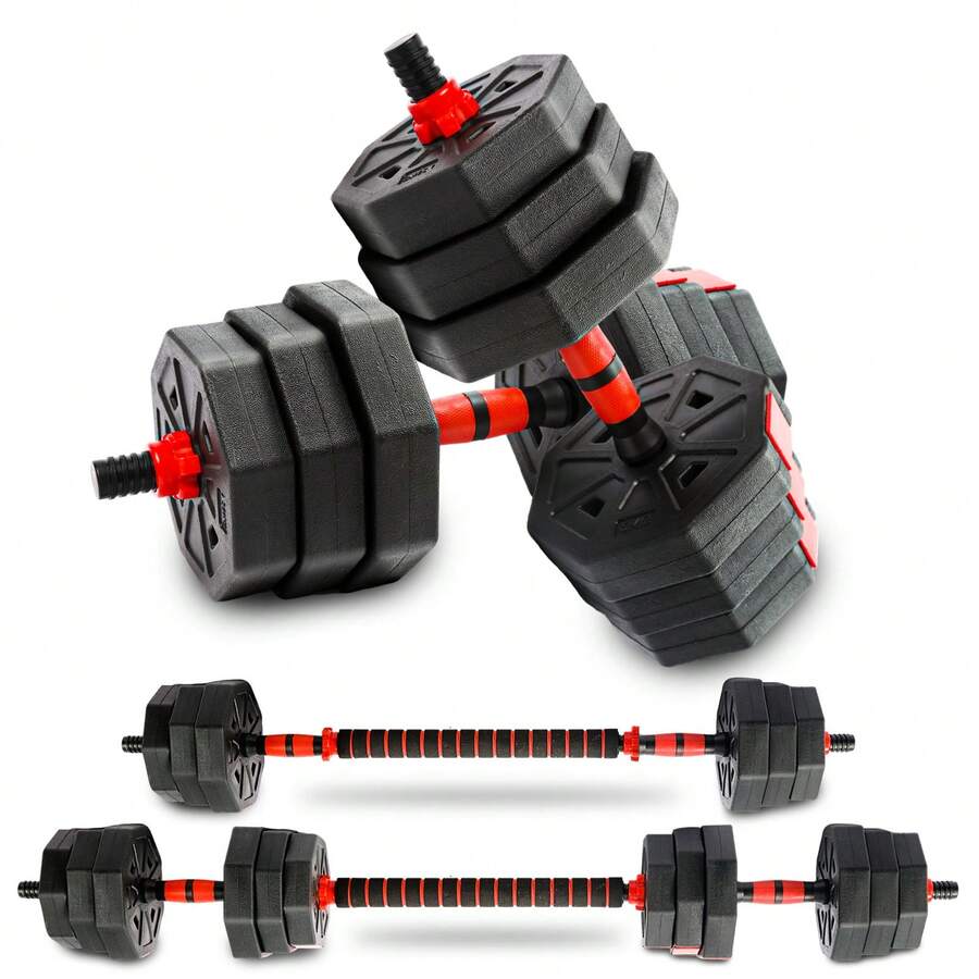 Dumbbell Set - 조절 가능한 무게의 덤벨 세트(44파운드), 연결