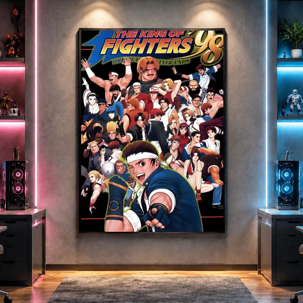 게임 T-더 킹 오브 파이터스 아케이드 포스터 벽 장식 - Sports Equipment Poster 리뷰 및 가격