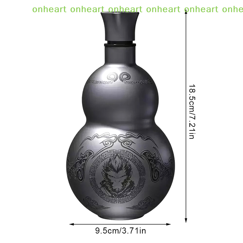 [C]Wukong 테마 조롱박 스타일 500ml 물병  - Sports Water Bottle Insulated 리뷰 및 가격