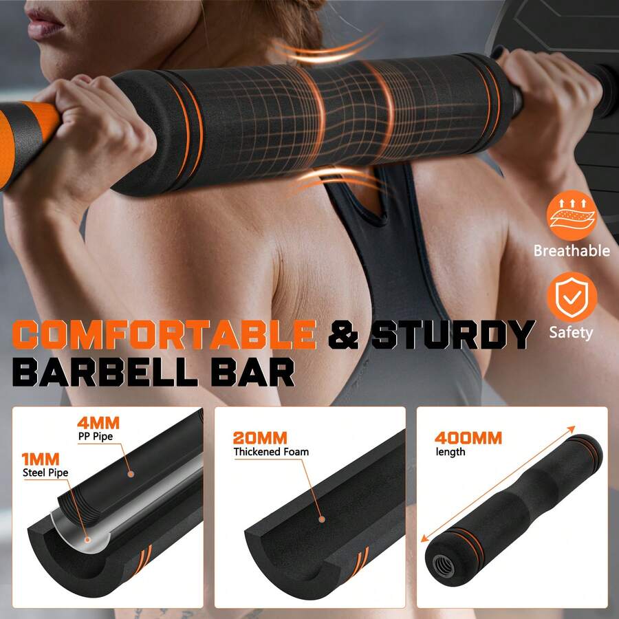 44파운드, 6가지 기능이 있는 조절식 덤벨 세트. 바 - Dumbbell Set 리뷰 및 가격
